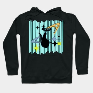 Boomerang Kitty Hoodie